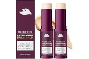 Calcium Volume Multi Balm Stick, Anti Wrinkle Calcium Balm, Anti-Aging, Wrinkles, Hydrating, Almond & Vitamin E for Lip Balm 