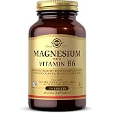 Solgar Magnesium with Vitamin B6, 250 Tablets - Energy Metabolism