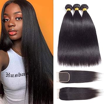 Virgin brazilian straight hair on sale Clearance