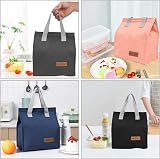 Yikki Lunch Bag for Women Men Reusable Insulated Leakproof Red 10.1 x 9 x 5.2 view 6