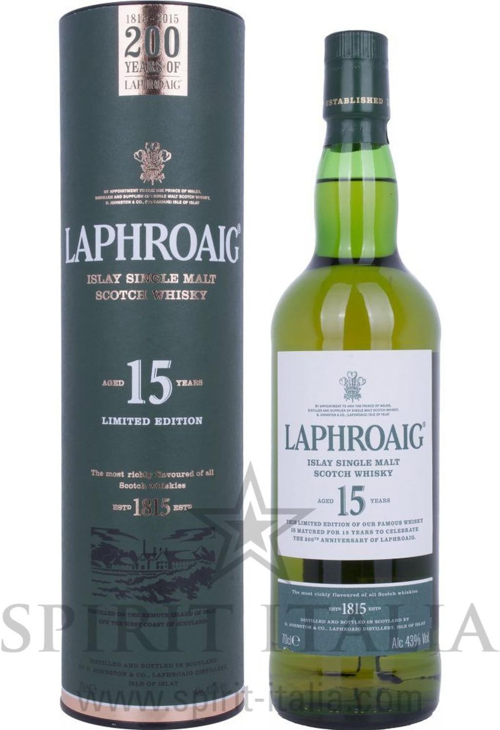 Laphroaig 15 Year Old 200 Year Limited Edition