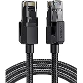 UGREEN Cat 6 Ethernet Cable Braided Cat6 Gigabit High Speed 1000Mbps Internet Cable RJ45 Shielded Network LAN Cord Compatible