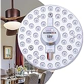 OLYMSTAR 18W LED Kit for Flush Mount Ceiling Light Circle Fluorescent Bulb Replacement,Retrofit LED Light Engine Board Panel,