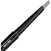 Eye Embrace Warm Betty: Light Gray Eyebrow Pencil – Waterproof, Double-Ended Automatic Angled Tip & Spoolie Brush, Cruelty-Free