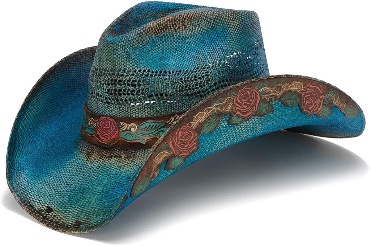 Stampede Hats Women s Love Story Rose Straw Western Hat At Amazon Women stampede-hats-women-s-love-story-rose-straw-western-hat-at-amazon-women