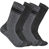 Carhartt Men's Heavyweight Crew Sock 4 Pack