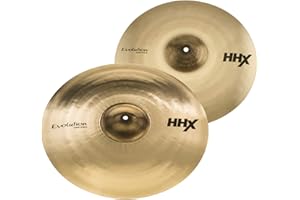 Sabian HHX Evolution Pack 17" and 19" Crashes (15004XEB),Gold,Black
