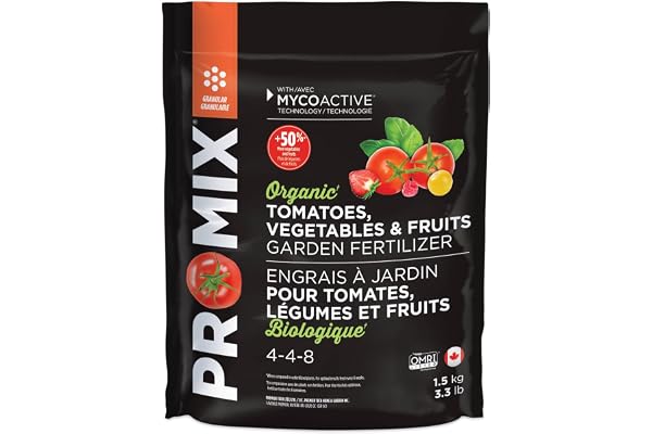 PRO-MIX® Organic Tomatoes, Vegetables and Fruits 4-4-8