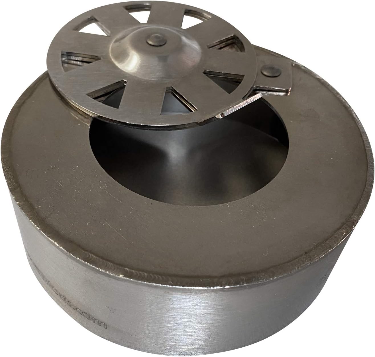Stainless Adjustable Daisy Wheel Top Draft Damper for Big Green smoker