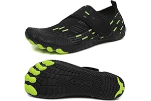 BUWTDAY Water Shoes Mens Womens Quick-Dry Barefoot Swim Beach Pool Shoes Aqua Yoga Socks for Hiking Walking Diving Surf Outdoor Water Sports