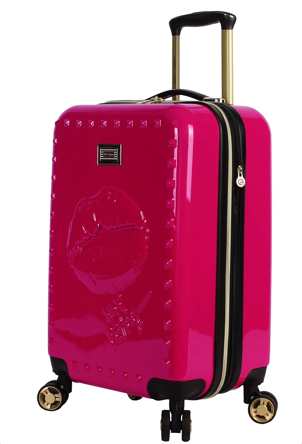 betsey johnson wheeled carry on