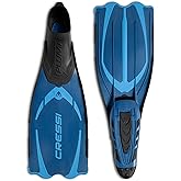 Cressi Adult Snorkeling Full Foot Pocket Fins Made with Advanced Technology - Pluma: Made in Italy