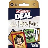 Monopoly Deal: Harry Potter Card Game | Family Games for Kids and Adults | Ages 8 and Up | 2 to 5 Players | 15 mins. | Travel