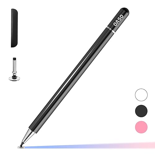 Pen for Tablet, Capacitive Disc Tip Stylus Pencil Magnetic Cap