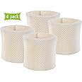 Lxiyu 4-Pack Replacement Humidifier Wick Filter Compatible with Emerson MAF-1, Fits MA0950, MA1200, MA1201, MA09500, MA12000, MA12001, MA12010
