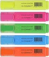 Q-Connect Blue Highlighter Pen Pack of 10 KF01114 view 4