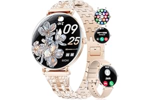 LIGE Smart Watch for Women,1.43" AMOLED Fitness Tracker with 100+ Sports Modes/Step Counter/Heart Rate/Calories/Sleep Tracker