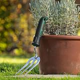 Bosch Garden Hand Tool Hand Fork for Weeding Stainless Steel Soft Grip Ergonomic view 2
