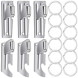Military Can Openers with Key Ring, 2 Styles