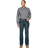 Bulwark FR Womens Flame Resistant Curvy Fit Denim Jean with Stretch