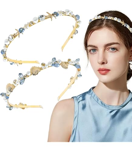Amazon.com : HSWE Nautical Headband Ocean Hair Accessories  display picture 1