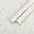 Heroad Peel and Stick Wallpaper Beige Wood Contact Paper Wood Grain Wall Paper Thicken Textured for Nursery Room Bedroom Bathroom Cabinets and Drawers Vinyl Roll Self-Adhesive Waterproof 17.5” x 393”