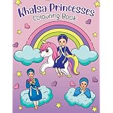 Khalsa Princesses Colouring Book (Sikh Children's Books)