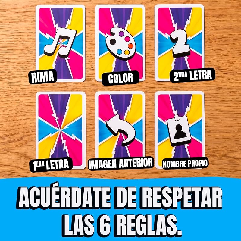 Smash It! - Juegos de Mesa para Familia y Amigos - Juego de Cartas de Rapidez Mental - de 2 a 8 Jugadores - Diversión sin Pantallas - Regalo Original | Juego de Viaje