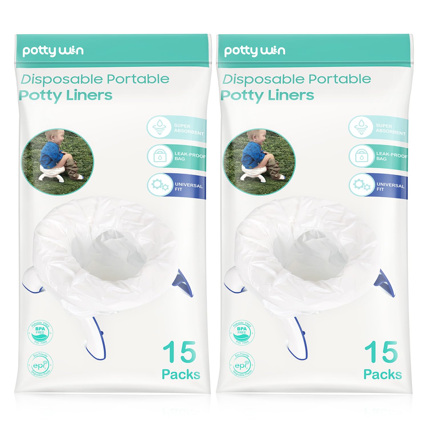 Photo 1 of [30 Counts] Disposable Potty Liners Compatible with OXO Tot 2-in-1 Go Potty, Potty Refill Bags for Toddler Travel, Universal Potty Bags Fit Most Potty Chairs and Travel Potty
