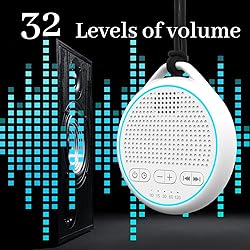 Fourair White Noise Sound Machine with 25 Soothing