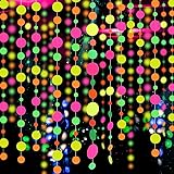 110feet UV Round Dot Paper Neon Garland Neon