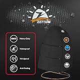 Zettum Outdoor Egg Chair Cover 600D PU Waterproof Double Cocoon 173x167cm view 7