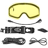 CKX 210° Electric Upgrade Kit with Isolated Lens for Winter (NO controlled vent.) - Yellow Lens