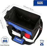 WORKPRO 14 Inch Tool Bag Organizer Waterproof with 13 Pockets view 8