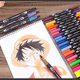 Laconile 120 Dual Tip Brush Pens 0.4mm Fineliner 2mm Brush 120 Colors view 5