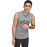 DKNY Mens Sleeveless Quick Dry 40+ Protection UPF Active Top