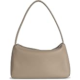 Daiblueland Small Genuine Leather Tote Bag for Women Premium Top Handle Shoulder Purse with Zipper Closure