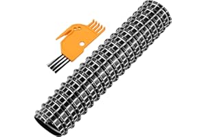 KeeTidy Rocket Hose Replacement Compatible with Shark Rocket Vacuum Cleaner Models HV300, HV302, HV320, HV321, Lower Nozzle Hose, 6" x 1.25" (1+1 Pack)