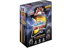 Topps UCC Match Attax 2025/26 - Random Mega Tin - Contains 45 Match Attax Cards Plus 3 Exclusive Gladiators LE Cards.