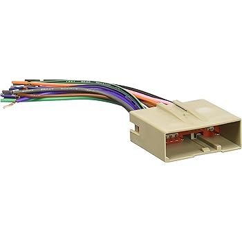 Amazon.com: Metra Electronics 70-5520 Wiring Harness for ... scosche radio wiring harness for 2003 up select ford 