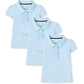 Gymboree Girls and Toddler Short Sleeve Ruffle Polo Shirt Multipack