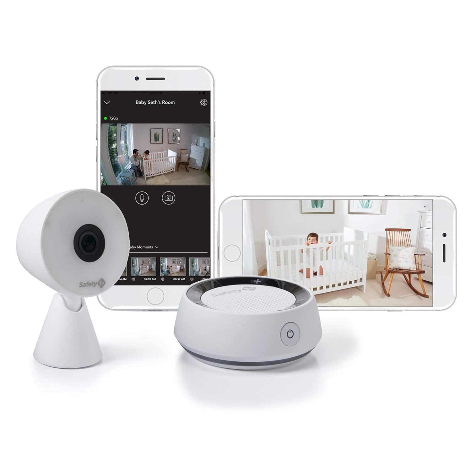 baby monitor camera connect to phone