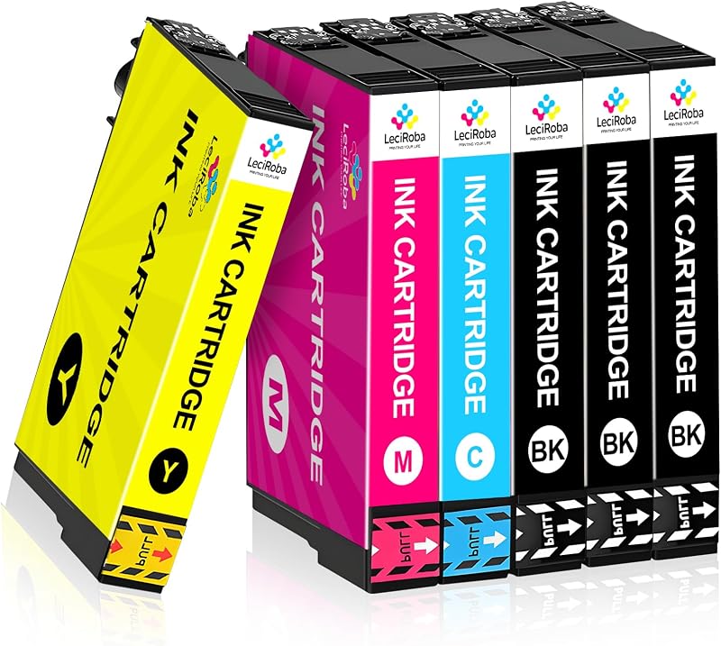LeciRoba 405XL Ink Compatible 6PK for Epson Workforce Pro WF-3820 7840DTWF
