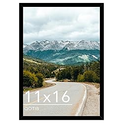 QOTIB 11x16 Picture Frame Black for Wall