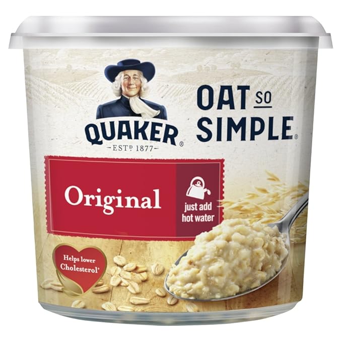 Quaker Oat So Simple Original Porridge Pot, 45 g Amazon.co.uk Prime