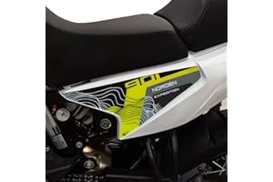 labelbike - 3D Stickers Motorcycle Side Tail Protection and Decoration in Resin Compatible with Husqvarna Norden 901 2025 Col