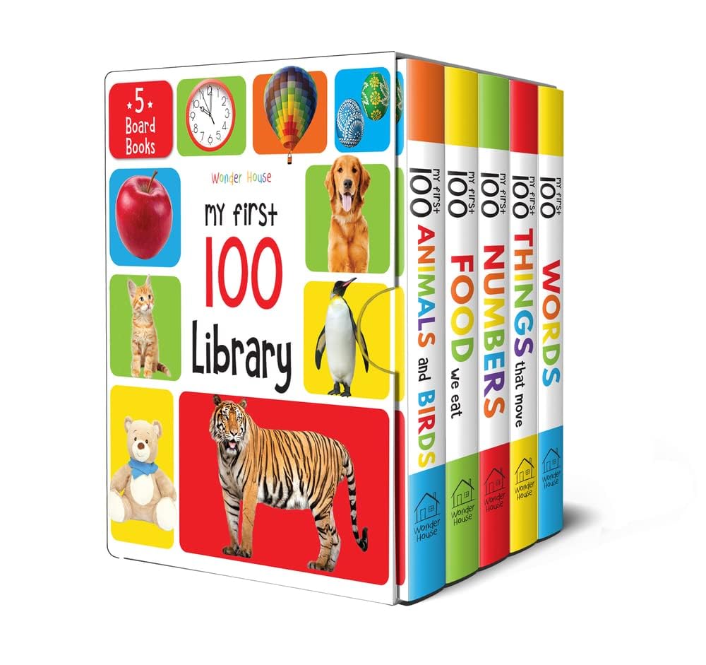 My First 100 Library: Boxset of 5 Early Learning