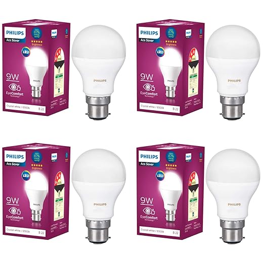 Great Deal Philips 9-Watt LED Bulb (Pack of 4)