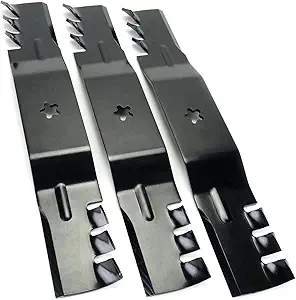 (3) 12121 Rotary Blades Compatible With AYP 187254, 187255, 187256