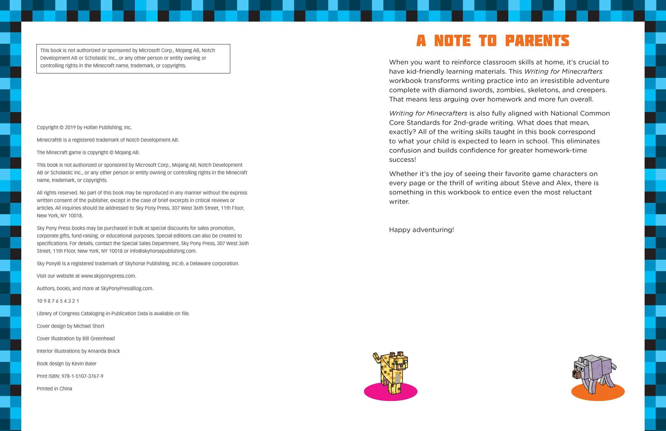 Writing for Minecrafters: Grade 2 Writing for Minecrafters: Grade 2 Paperback